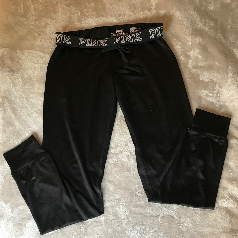 Victoria's Secret PINK Ultimate Joggers Black xs